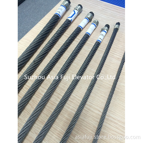 Elevator parts steel wire rope 10mm